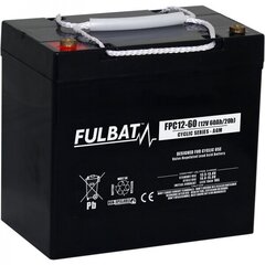 Akumuliatorius Fulbat FPC12-60 T6 60 Ah 12V kaina ir informacija | Akumuliatoriai | pigu.lt