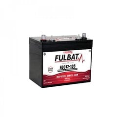 Аккумулятор Fulbat FDC12-105 Dual 108 Ач 12В цена и информация | Akumuliatoriai | pigu.lt
