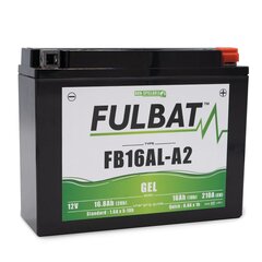 Akumuliatorius Fulbat GB16AL-A2, 16 Ah 210 A EN 12V kaina ir informacija | Moto akumuliatoriai | pigu.lt