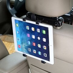 RoGer TYP-1 Universal Car Seat Holder With Magnet For Tablets / Phones / GPS Black kaina ir informacija | Telefono laikikliai | pigu.lt