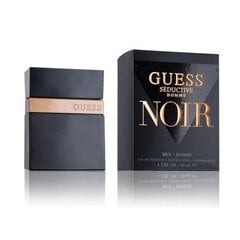 Туалетная вода Guess Seductive Homme Noir EDT, 50 мл цена и информация | Мужские духи | pigu.lt