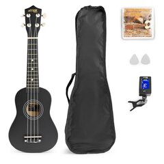 Soprano ukulelės rinkinys MAX UKEY 21" kaina ir informacija | Gitaros | pigu.lt