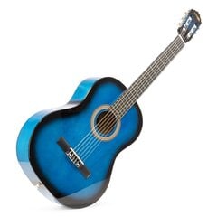 Max SoloArt классическая гитара синяя - комплект цена и информация | Гитары | pigu.lt