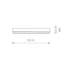 Потолочный светильник Nowodvorski Straight 7552 1x11W LED цена и информация | Настенные светильники | pigu.lt