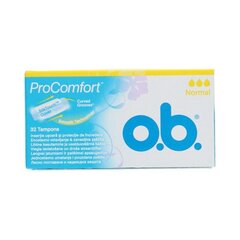 Tamponai O.B Pro Comfort Normal 32 vnt kaina ir informacija | Tamponai, higieniniai paketai, įklotai | pigu.lt
