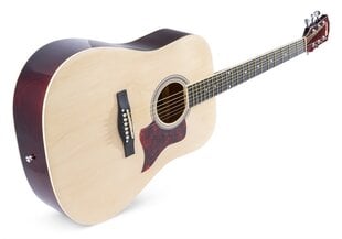 Акустическая гитара Max SoloJam из натурального дерева - комплект цена и информация | Гитары | pigu.lt