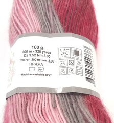 Пряжа для вязания Lanoso Madonna 100 г, цвет 628 цена и информация | Принадлежности для вязания | pigu.lt