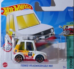 Automodelis Hot Wheels Tooned Volkswagen Golf MK1 2022 - 010 - HCT27 kaina ir informacija | Žaislai berniukams | pigu.lt