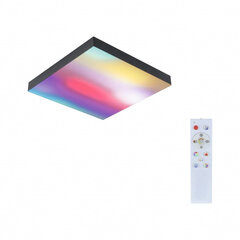 Paulmann LED panelė Velora Rainbow kvadratinė 295x295mm RGBW juoda kaina ir informacija | Įmontuojami šviestuvai, LED panelės | pigu.lt