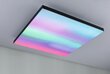 Paulmann LED panelė Velora Rainbow kvadratinė 595x595mm RGBW juoda цена и информация | Įmontuojami šviestuvai, LED panelės | pigu.lt