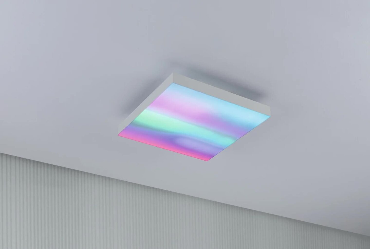 Paulmann LED panelė Velora Rainbow kvadratinė 295x295mm RGBW balta kaina ir informacija | Įmontuojami šviestuvai, LED panelės | pigu.lt