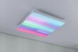 Paulmann LED panelė Velora Rainbow kvadratinė 450x450mm RGBW balta kaina ir informacija | Įmontuojami šviestuvai, LED panelės | pigu.lt