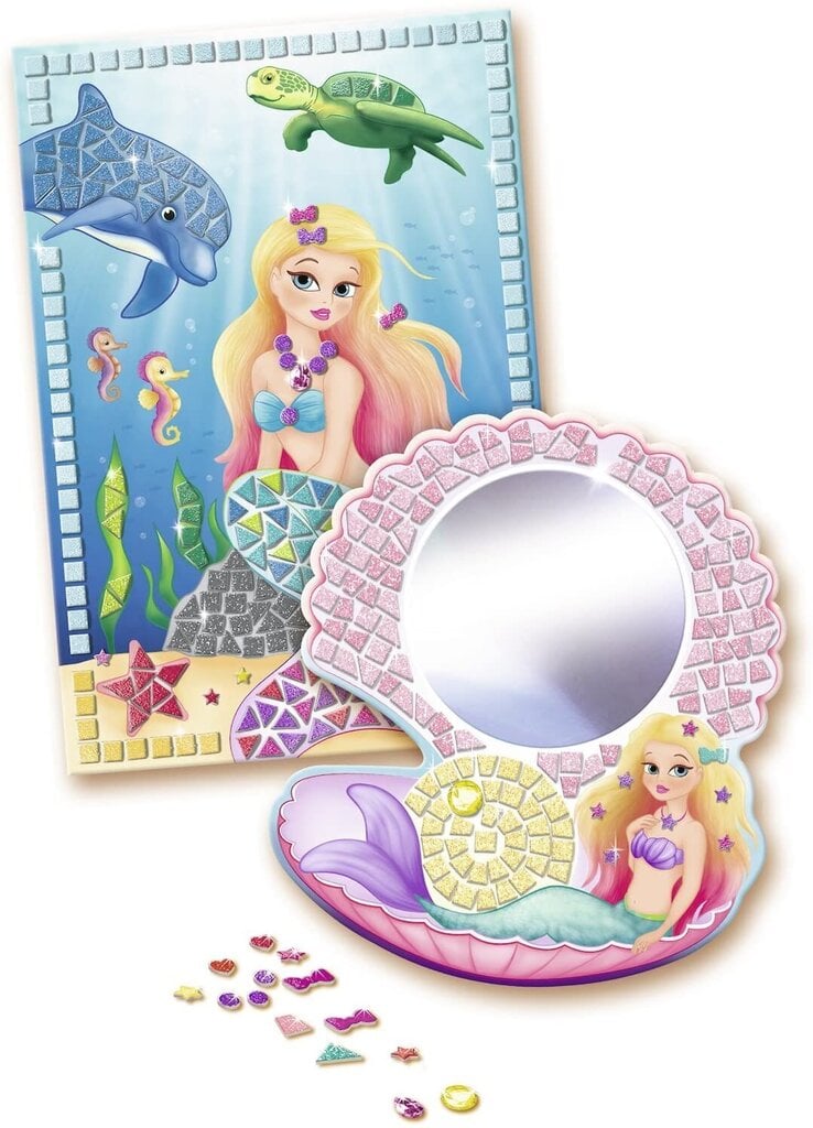 Kūrybinis rinkinys Ravensburger Mosaic Midi Mermaid, Li R18348 цена и информация | Lavinamieji žaislai | pigu.lt