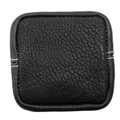Piniginė monetoms Genuine Leather, juoda kaina ir informacija | Piniginės, kortelių dėklai moterims | pigu.lt
