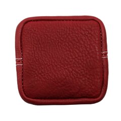 Piniginė monetoms Genuine Leather, raudona цена и информация | Женские кошельки, держатели для карточек | pigu.lt
