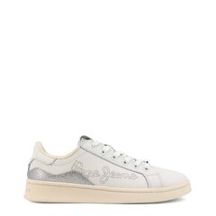 Sportiniai bateliai moterims Pepe Jeans MILTON_PLS31307 68177 MILTONPLS31307934SILVER, balti kaina ir informacija | Pepe Jeans Apsauginės, dezinfekcinės, medicininės prekės | pigu.lt