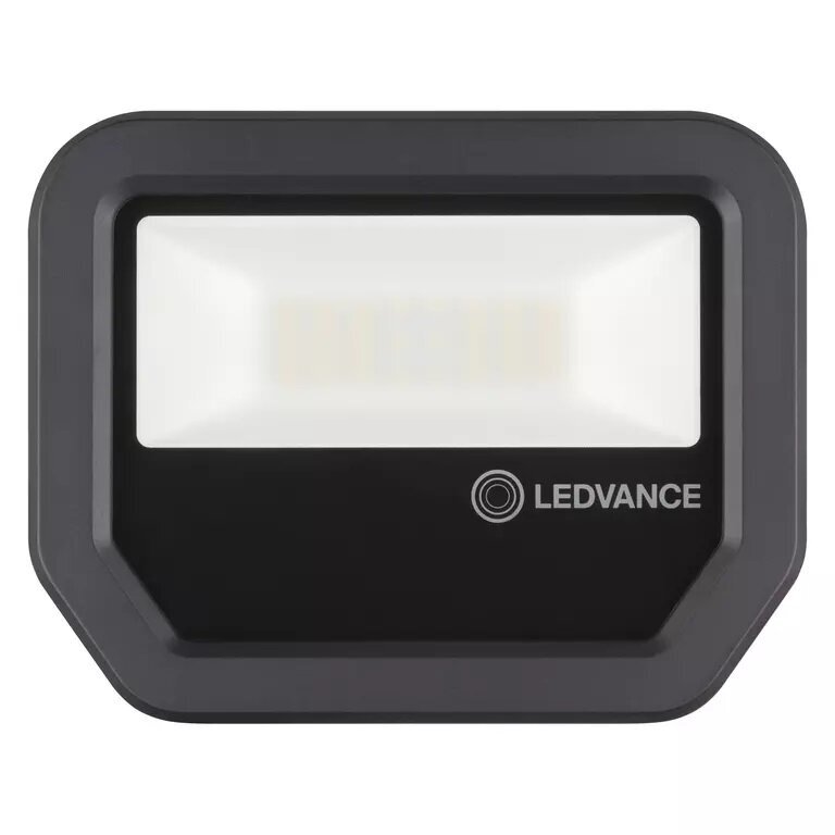 LED prožektorius LEDVANCE Floodlight PFM 20W/4000K IP65 BK kaina ir informacija | Lauko šviestuvai | pigu.lt