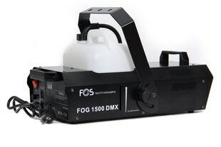 Dūmų mašina FOS Fog 1500 DMX kaina ir informacija | Priedai muzikos instrumentams | pigu.lt