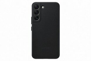 VS901LBE Кожаный чехол для Samsung Galaxy S22 Черный цена и информация | Чехлы для телефонов | pigu.lt