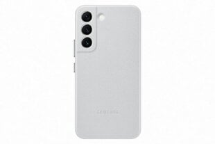 VS901LJE Кожаный чехол для Samsung Galaxy S22 Light Gray (светло-серый) цена и информация | Чехлы для телефонов | pigu.lt