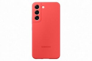 "Samsung" silikoninis dangtelis "Galaxy S22 coral EF-PS901TPE kaina ir informacija | Telefono dėklai | pigu.lt