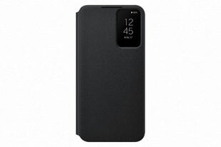 ZS906CBE Smart Clear View Cover for Samsung Galaxy S22 Plus, Black цена и информация | Чехлы для телефонов | pigu.lt