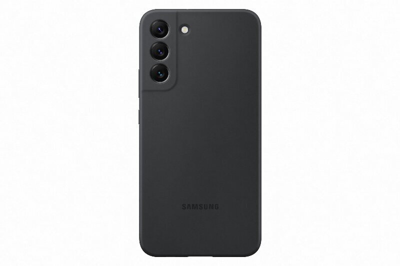 Samsung PS906TBE Silicone Cover, skirtas Samsung Galaxy S22 Plus, juodas kaina ir informacija | Telefono dėklai | pigu.lt