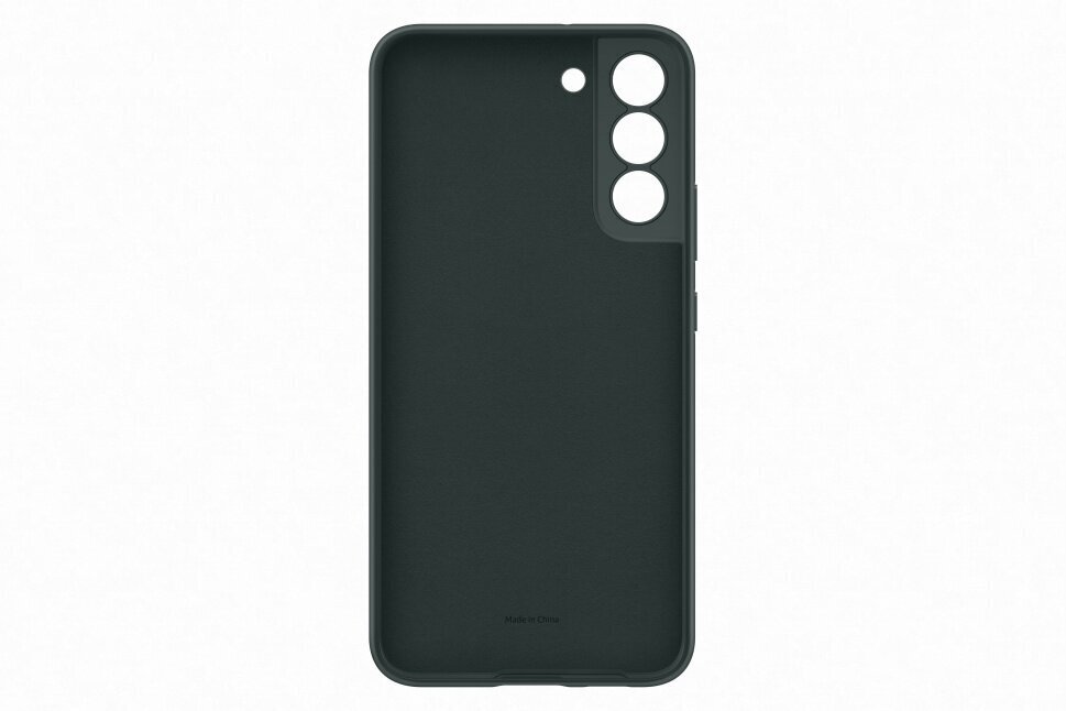 Silicone Cover for Samsung Galaxy S22 Plus, Tamsiai žalia kaina ir informacija | Telefono dėklai | pigu.lt