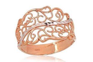 Auksinis žiedas moterims Dydis: 17, 1.38 g kaina ir informacija | Žiedai | pigu.lt