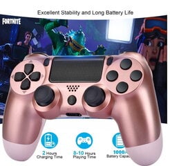 Riff PlayStation DualShock 4 v2 Безпроводной Игровой Контроллер для PS4 / PS TV / PS Now Розого Золотой цена и информация | Джойстики | pigu.lt