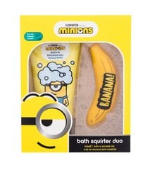 Rinkinys vaikams Pakalikai (Minions): šampūnas ir dušo želė, 150 ml + vonios žaislas kaina ir informacija | Dušo želė, aliejai | pigu.lt