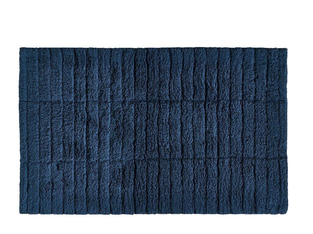 Vonios kilimėlis Zone Royal, mėlynas, 80 x 50 cm kaina ir informacija | Vonios kambario aksesuarai | pigu.lt