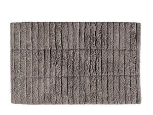 Vonios kilimėlis Zone Tiles Gull, pilkas, 80 x 50 cm цена и информация | Набор акскссуаров для ванной | pigu.lt