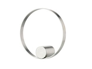 Metalinis kabliukas - žiedas 10 cm kaina ir informacija | Vonios kambario aksesuarai | pigu.lt
