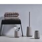 Dantų šepetėlių indelis Nova One, pilkas, 11 x 8 cm kaina ir informacija | Vonios kambario aksesuarai | pigu.lt
