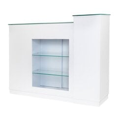 Профессиональный стол ожидания - ресепшн с витриной 2в1, GABBIANO Q-0333 цена и информация | Мебель для салонов красоты | pigu.lt