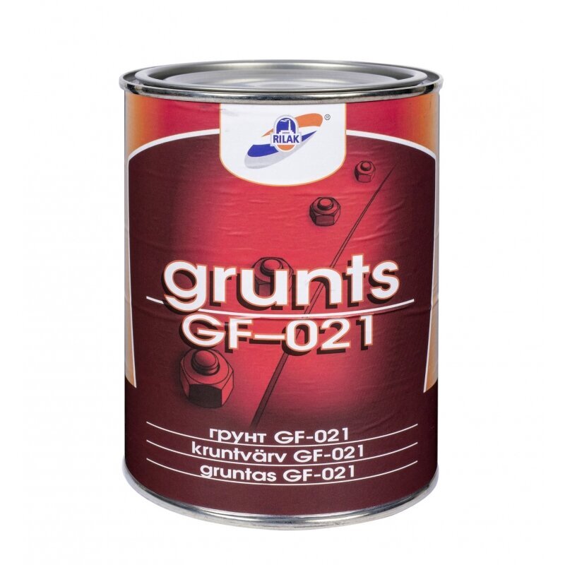 Alkidinis gruntas metaliniams paviršiams GF-021 0,9l kaina ir informacija | Gruntai, glaistai ir kt. | pigu.lt