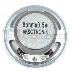 Automobilio garsiakalbis YD50 0.5W 8Ohm - 50x17mm цена и информация | Автомобильные динамики | pigu.lt