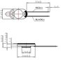 Automobilio garsiakalbis MG24-15 0.5W 8Ohm - 24x15x4mm kaina ir informacija | Automobiliniai garsiakalbiai | pigu.lt