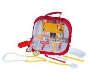 Medicininis lagaminas, 18 dalių kaina ir informacija | Žaislai mergaitėms | pigu.lt