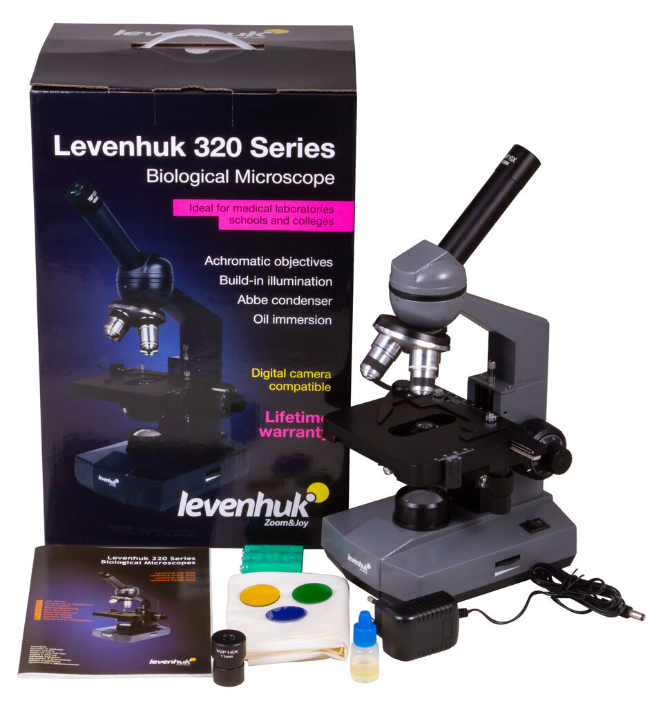 Levenhuk 320 PLUS цена и информация | Teleskopai ir mikroskopai | pigu.lt
