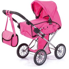 Lėlių vežimėlis City Star, rožinis kaina ir informacija | Žaislai mergaitėms | pigu.lt