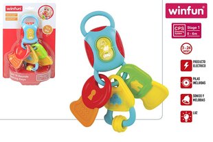 Žaislas kramtymui WinFun, 3 mėn, kaina ir informacija | Žaislai kūdikiams | pigu.lt