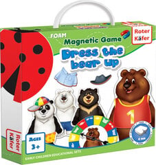 Магнитная игра «Одень медведя» цена и информация | Настольные игры, головоломки | pigu.lt