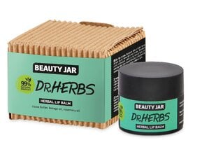 Lūpų balzamas Beauty Jar Dr. Herbs, 15 ml kaina ir informacija | Lūpų dažai, blizgiai, balzamai, vazelinai | pigu.lt