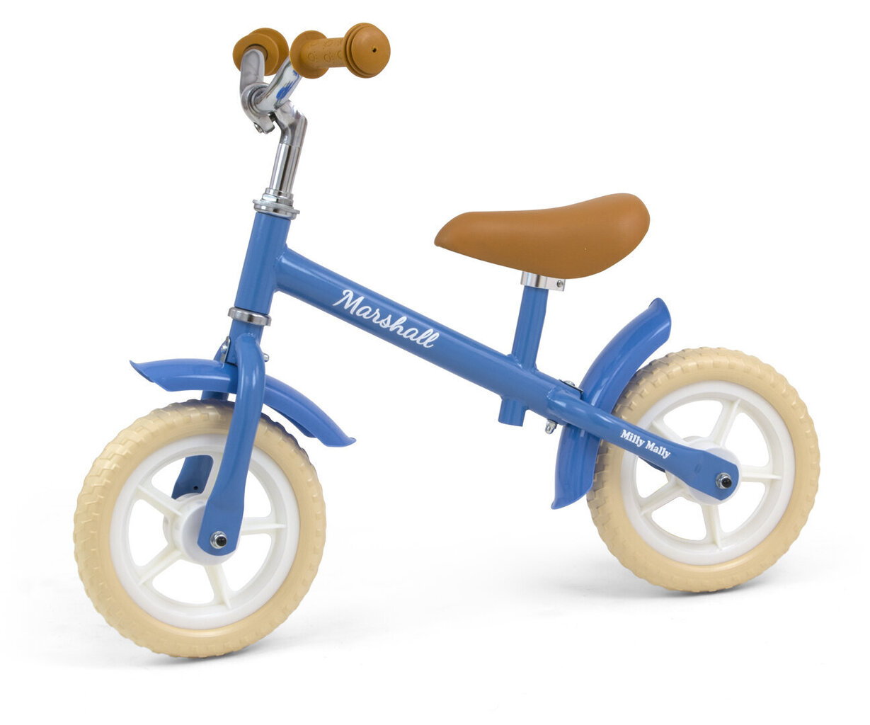 Balansinis dviratis Milly Mally Marshall, mėlynos spalvos цена и информация | Balansiniai dviratukai | pigu.lt