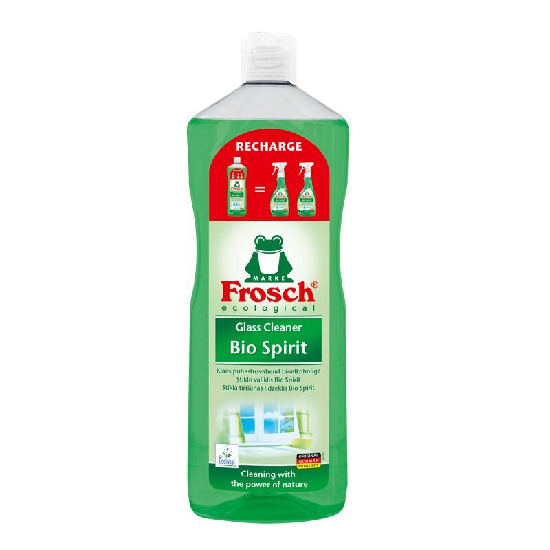 Frosch Spiritinis langų valiklis 1000 ml kaina ir informacija | Valikliai | pigu.lt