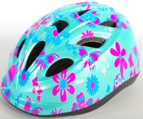 Шлем Volare с цветами, 47-51 см цена и информация | Шлемы | pigu.lt