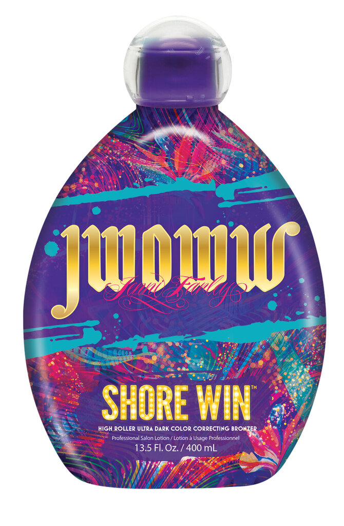 Kremas deginimuisi soliariume Australian Gold Jwoww Shore Win, 400 ml kaina ir informacija | Soliariumo kremai | pigu.lt