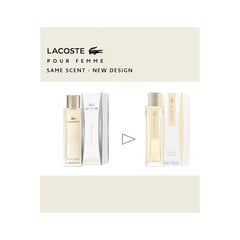 Женская парфюмерия Lacoste EDP: Емкость - 90 ml цена и информация | Женские духи | pigu.lt